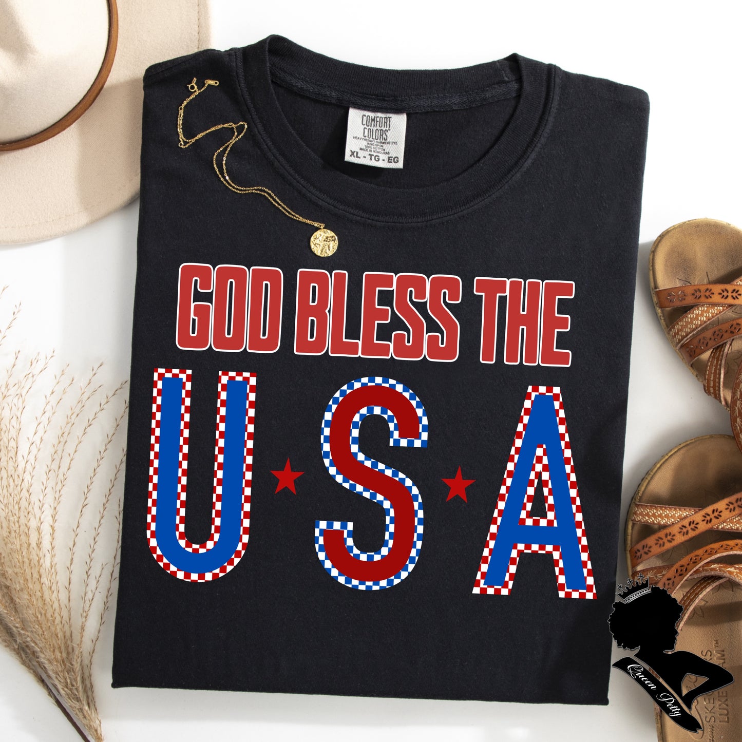 (QUEEN PETTY) GOD BLESS THE USA