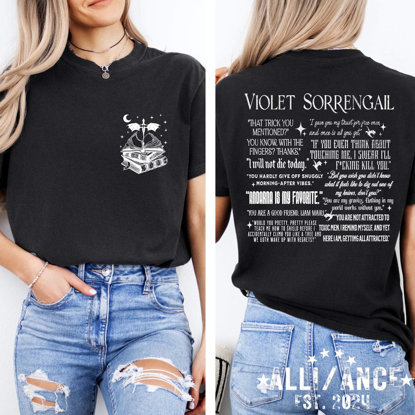 (ALLI/ANCE) VIOLET QUOTES