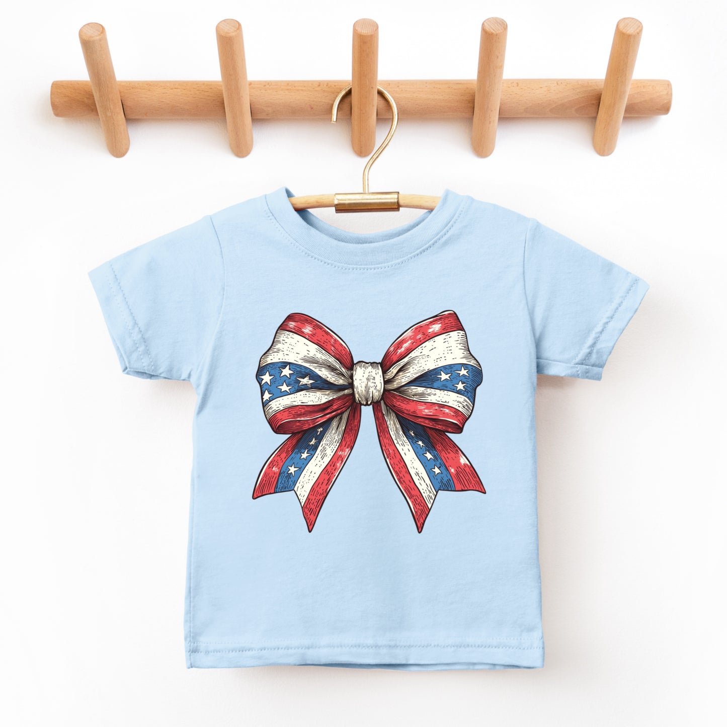 (QUARTNAY KNOWS BEST) PATRIOTIC BOW *KIDS*
