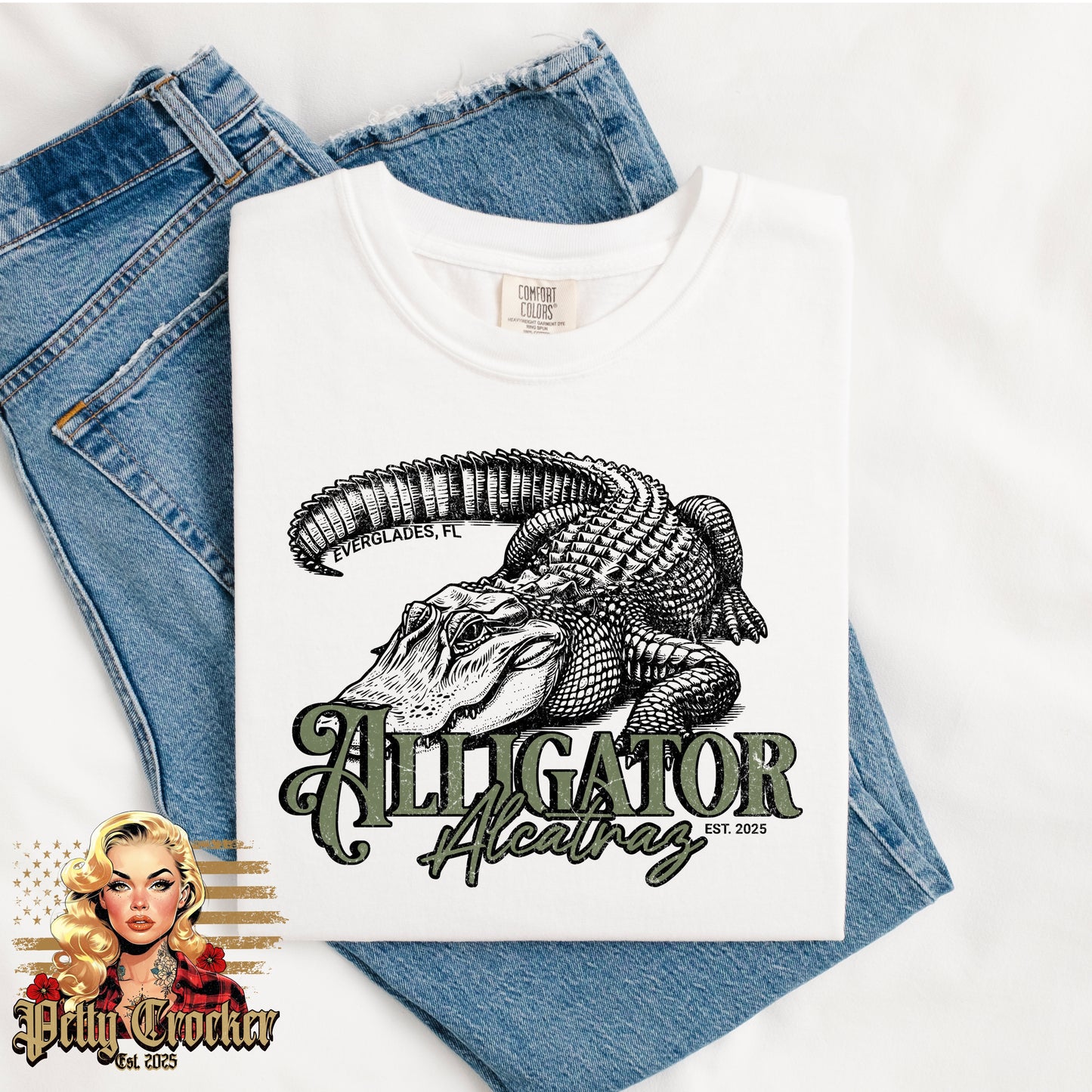 (PETTY CROCKER) ALLIGATOR ALCATRAZ