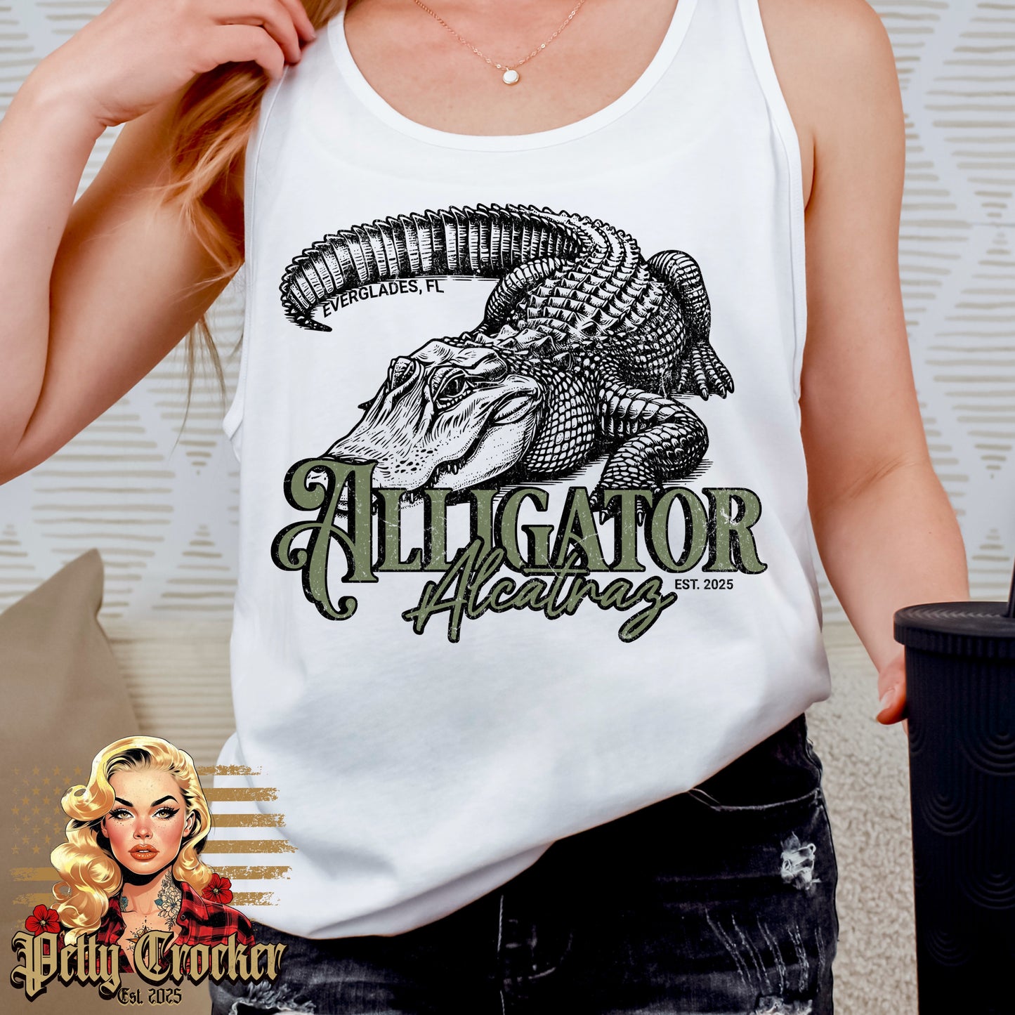 (PETTY CROCKER) ALLIGATOR ALCATRAZ