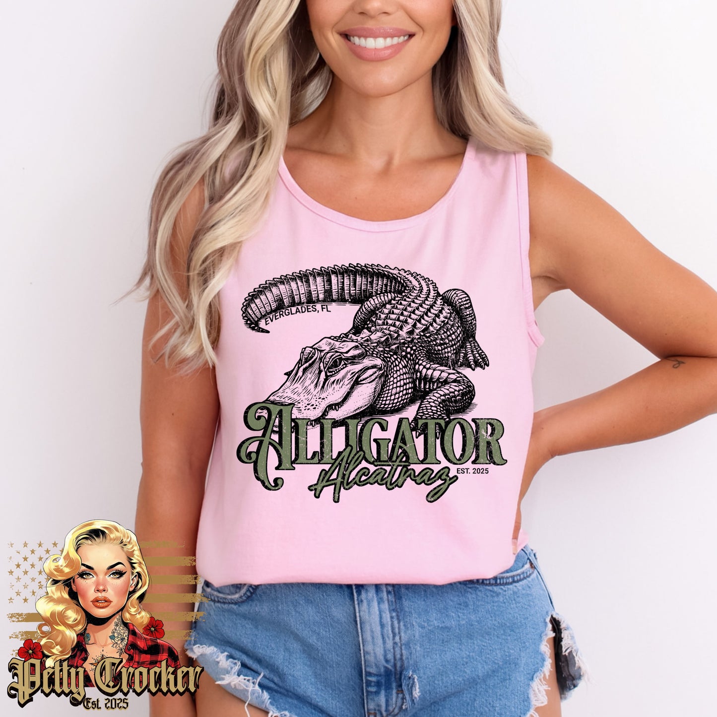 (PETTY CROCKER) ALLIGATOR ALCATRAZ