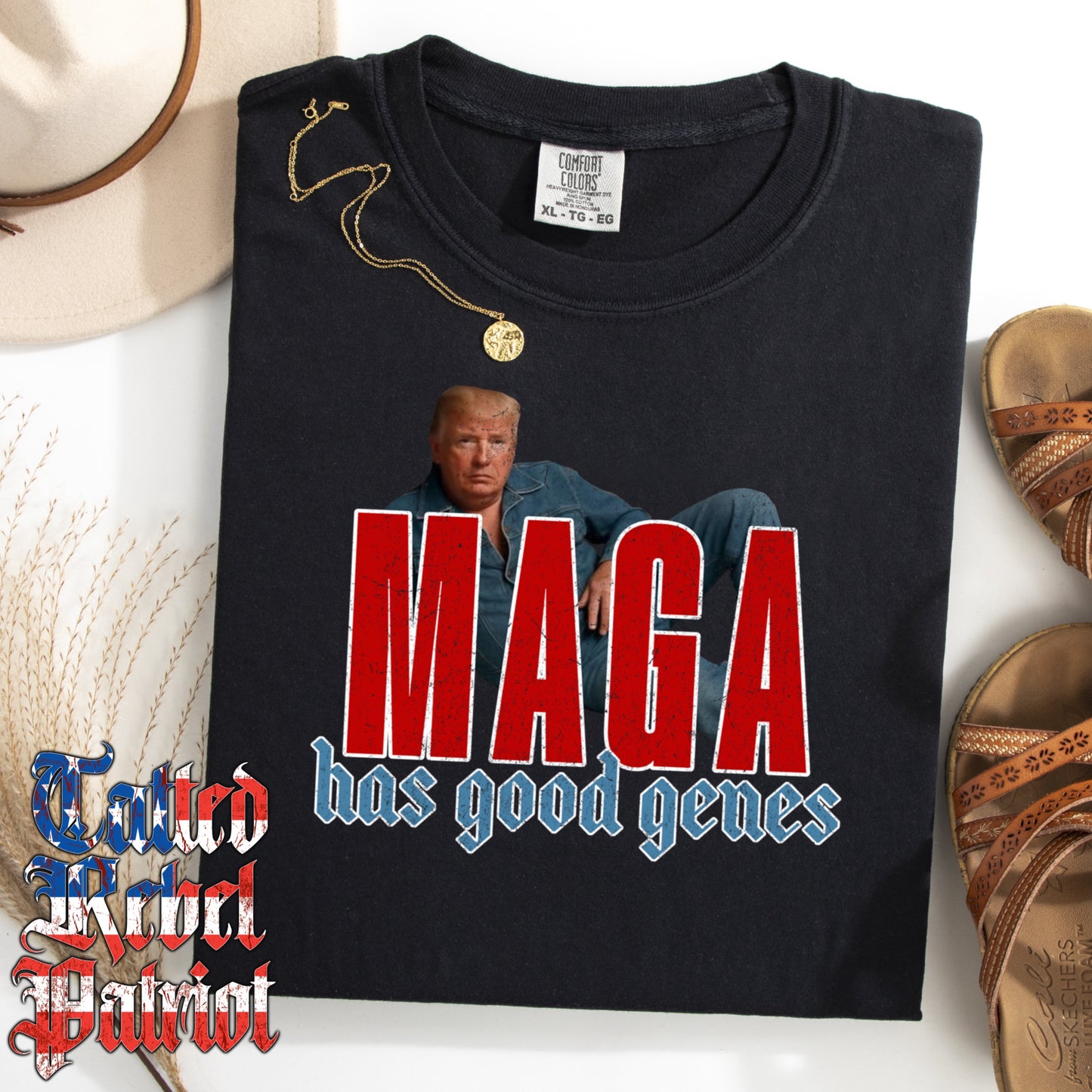 (TATTED REBEL PATRIOT) MAGA GENES