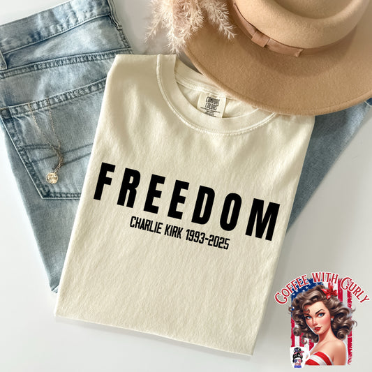(COFFEE WITH CURLY) FREEDOM