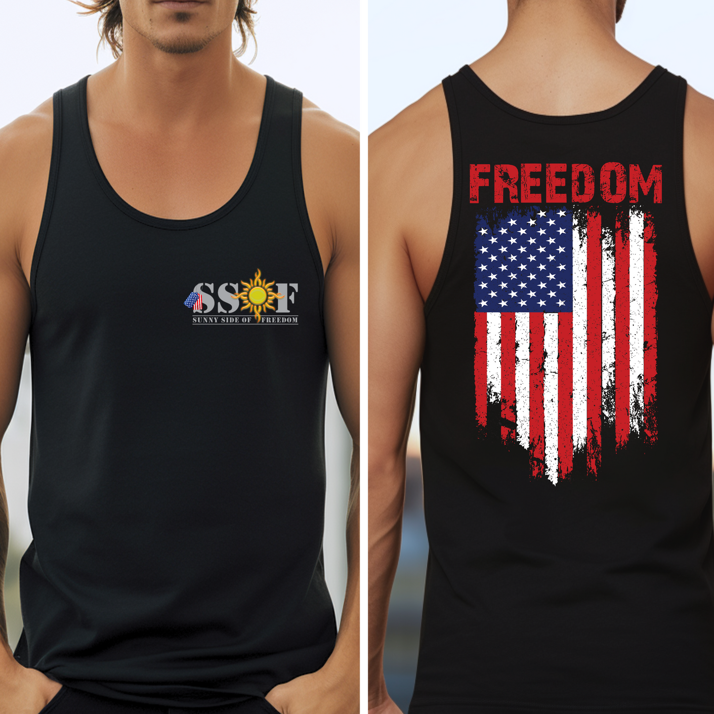 (SSOF) Freedom flag color w/sun