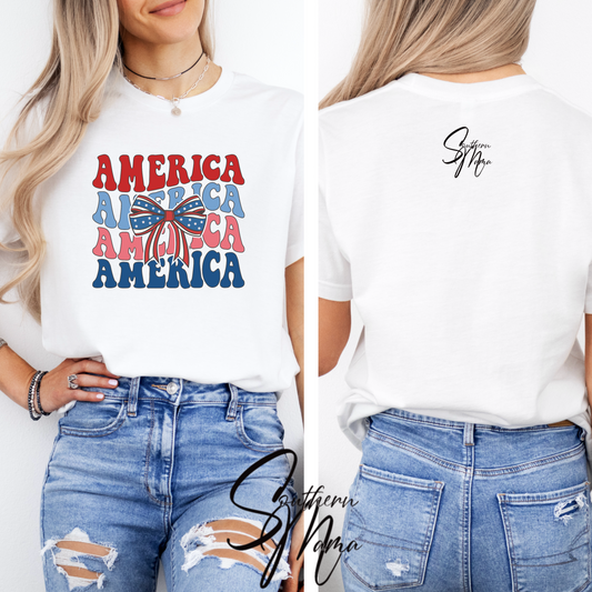 (SOUTHERN MAMA) AMERICA WITH BOW