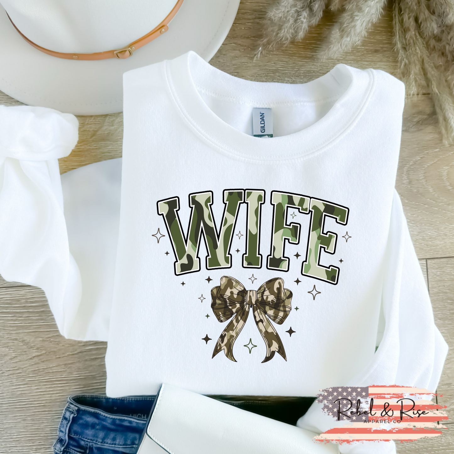(REBEL & RISE) WIFE CAMO