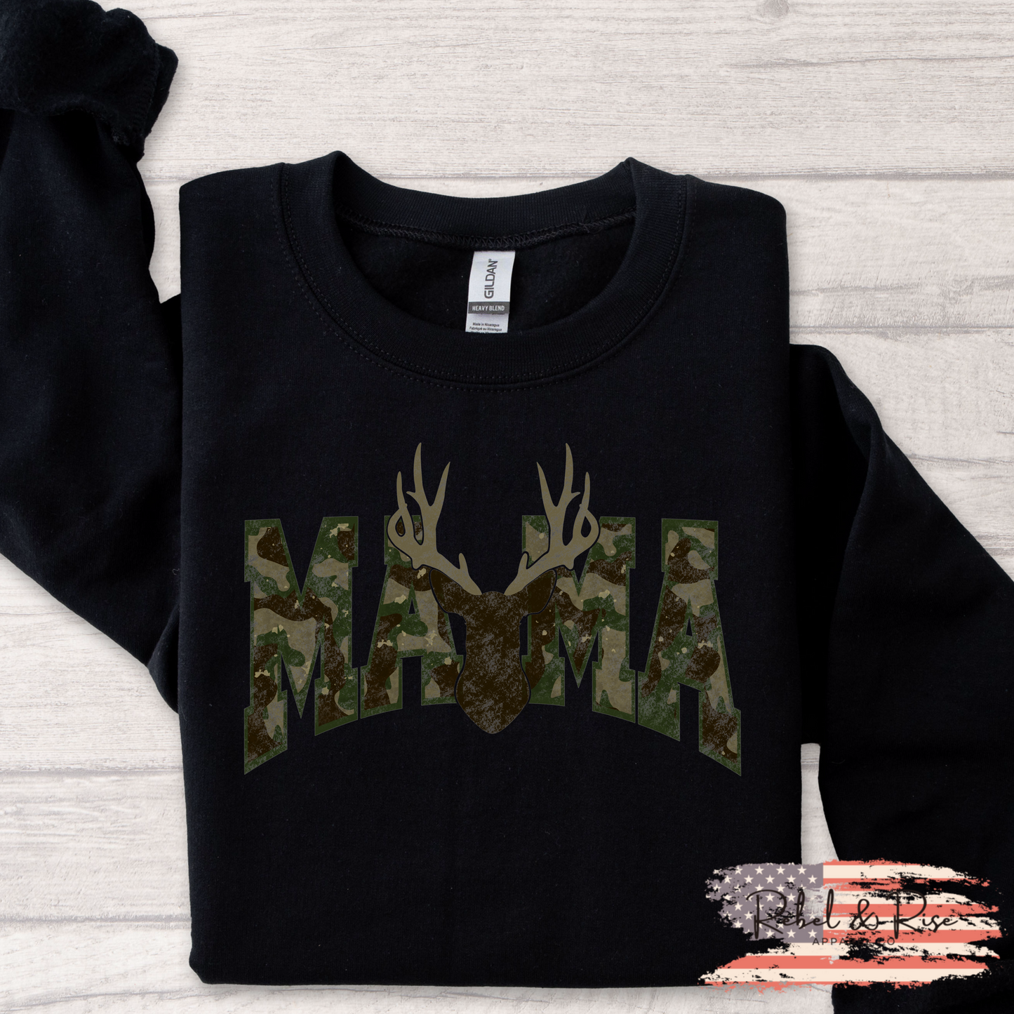(REBEL & RISE) MAMA *DEER CAMO*