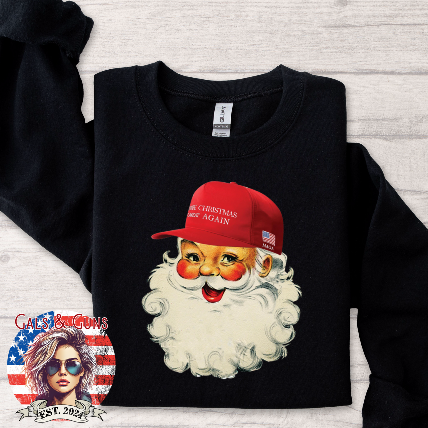 (GALS & GUNS) MAGA SANTA