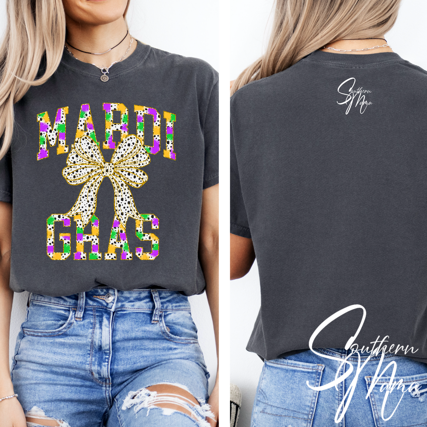 (SOUTHERN MAMA) MARDI GRAS (DOTS)