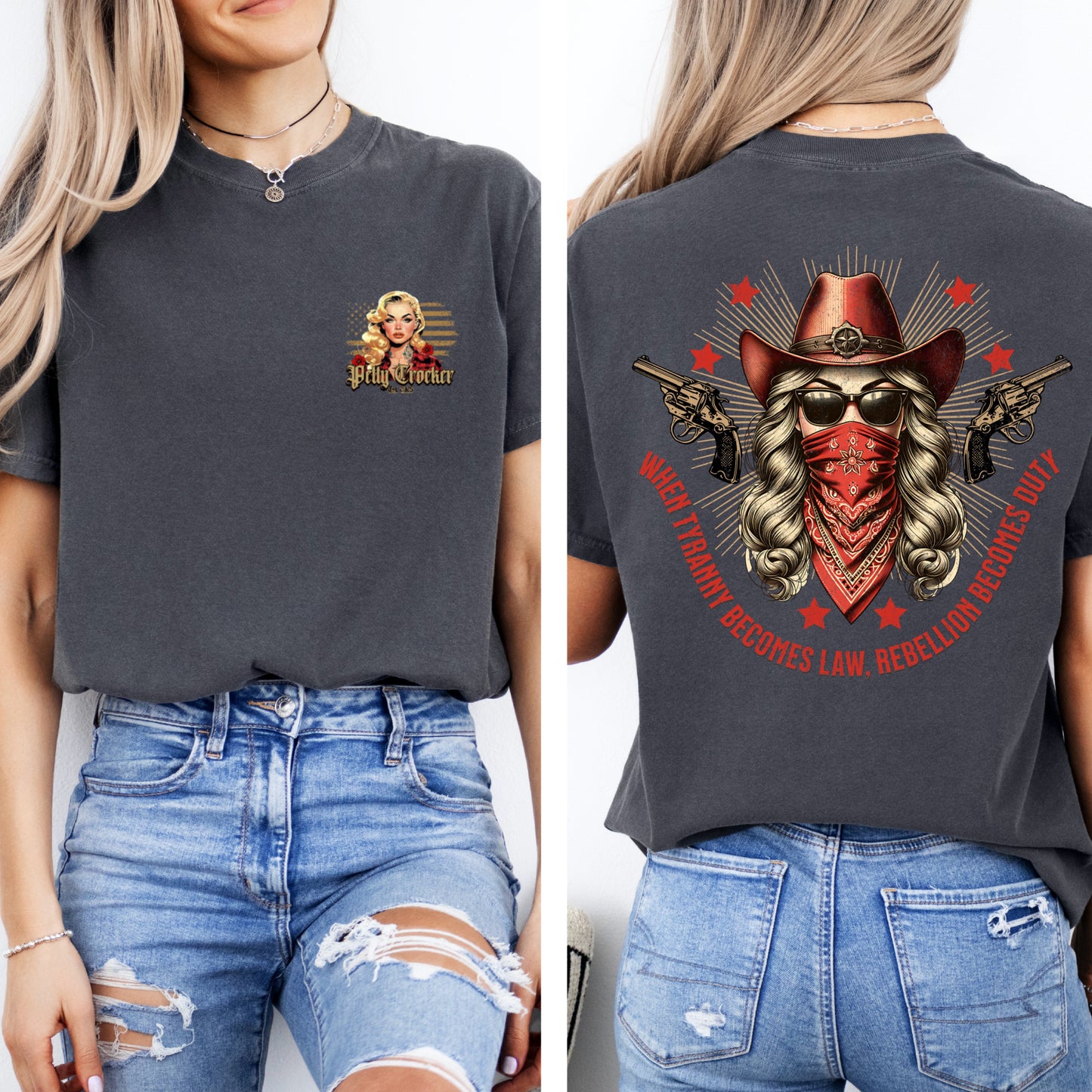 (PETTY CROCKER) *woman* WHEN TYRANNY