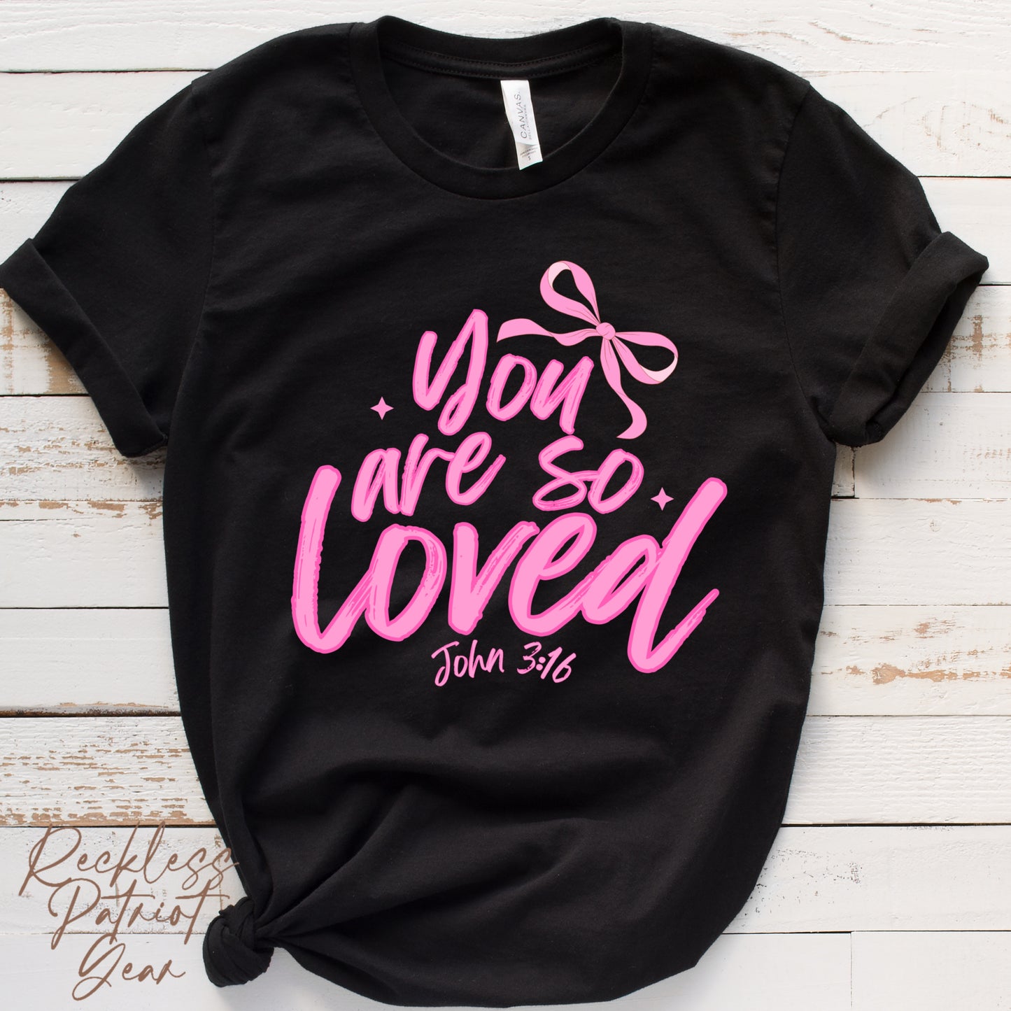 (RECKLESS PATRIOT GEAR) YOU ARE SO LOVED *bow*