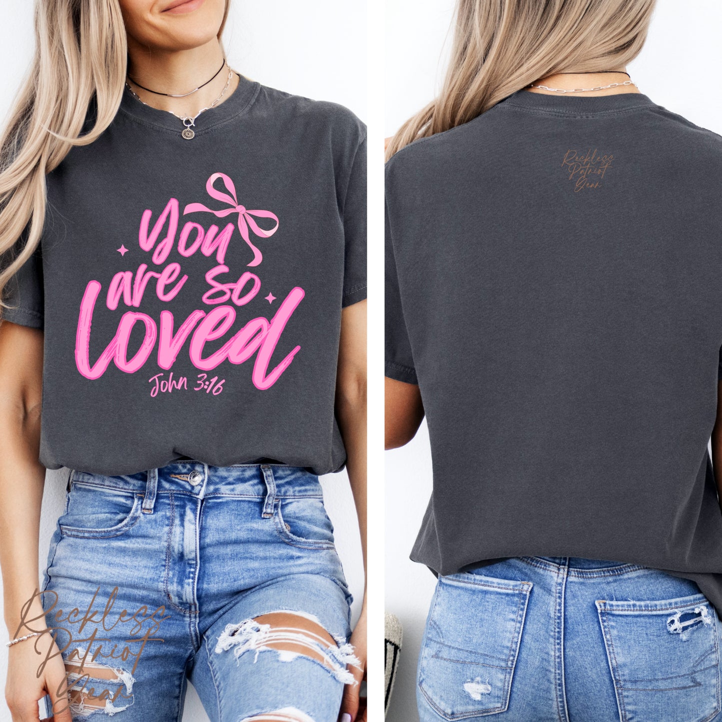 (RECKLESS PATRIOT GEAR) YOU ARE SO LOVED *bow*