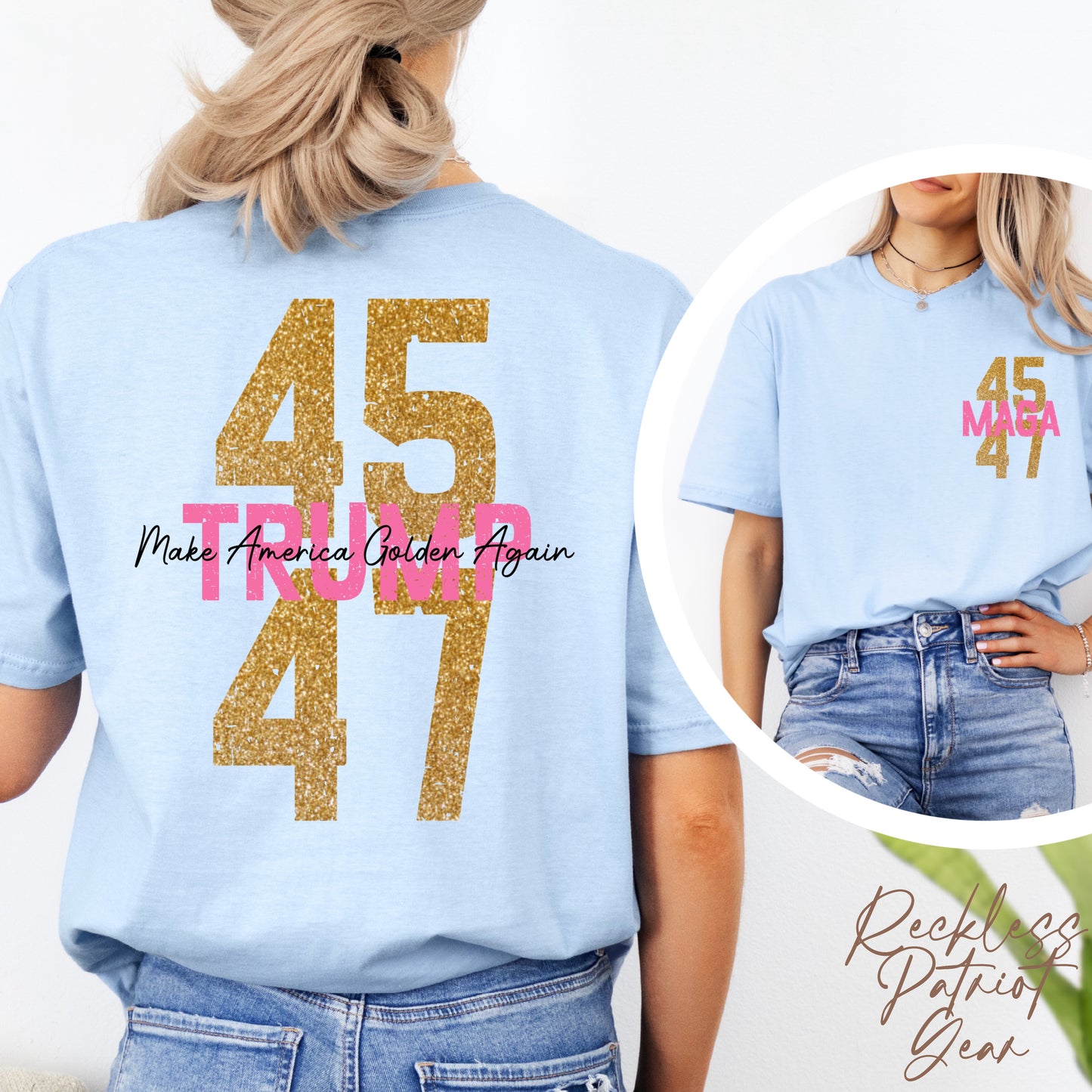 (RECKLESS PATRIOT GEAR) 45/47 GOLDEN