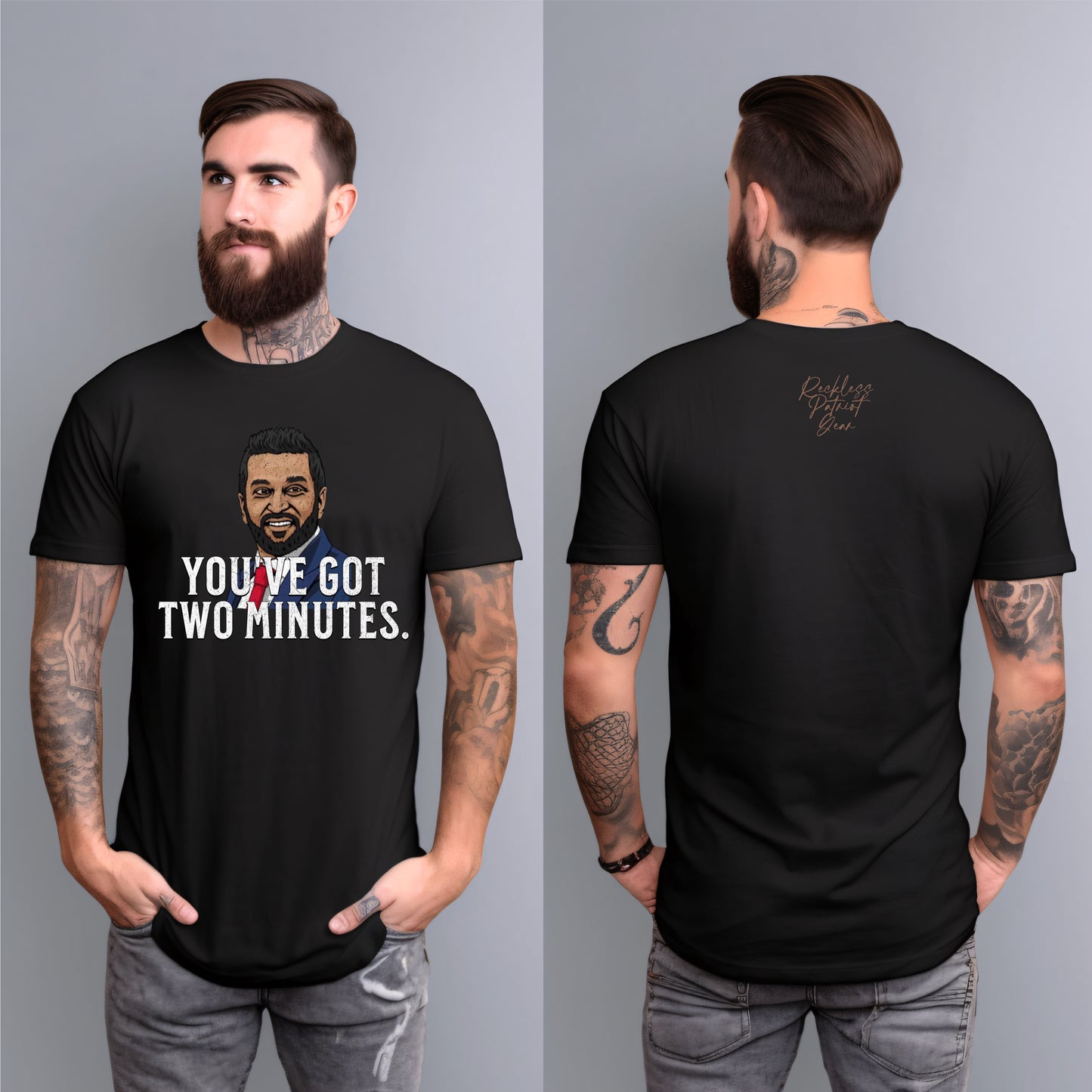 (RECKLESS PATRIOT GEAR) YOU’VE GOT TWO MINUTES