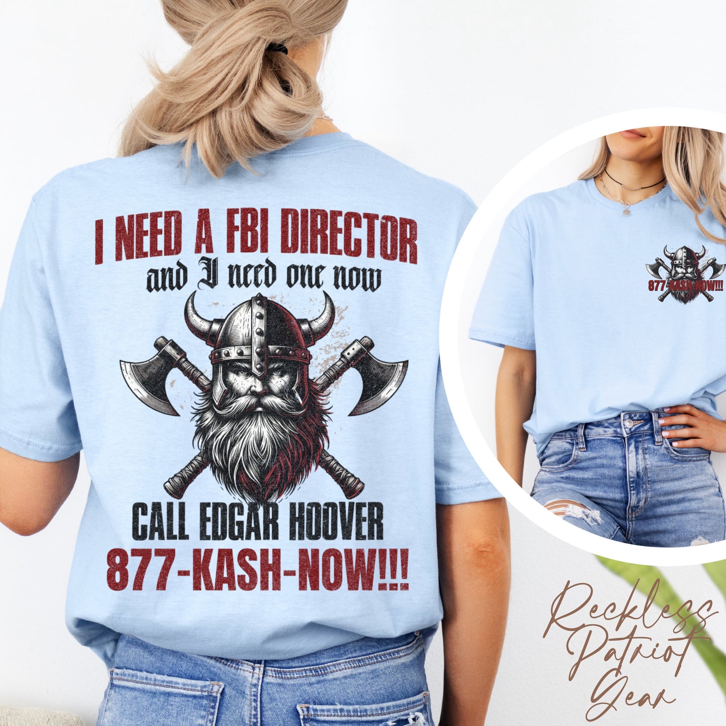 (RECKLESS PATRIOT GEAR) 877-KASH-NOW