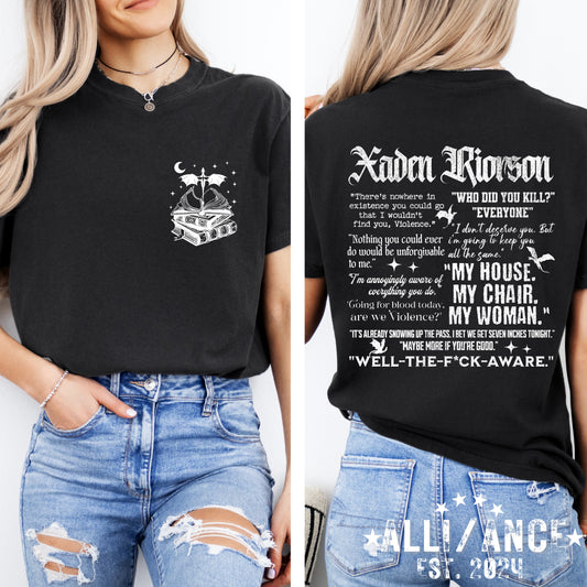 (ALLI/ANCE) XADEN QUOTES