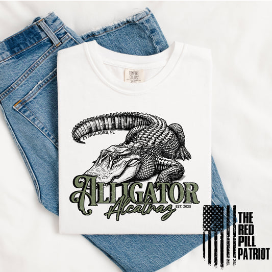 (THE RED PILL PATRIOT) ALLIGATOR ALCATRAZ