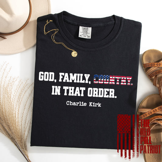 (THE RED PILL PATRIOT) GOD FAMILY COUNTRY