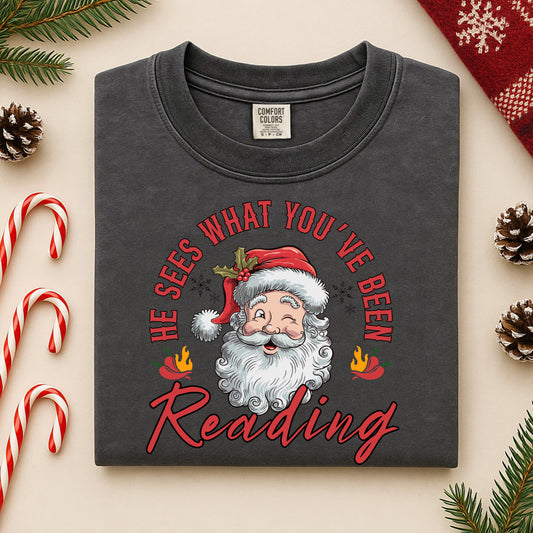 (ALLI/ANCE) HE SEES WHAT YOU’VE BEEN READING