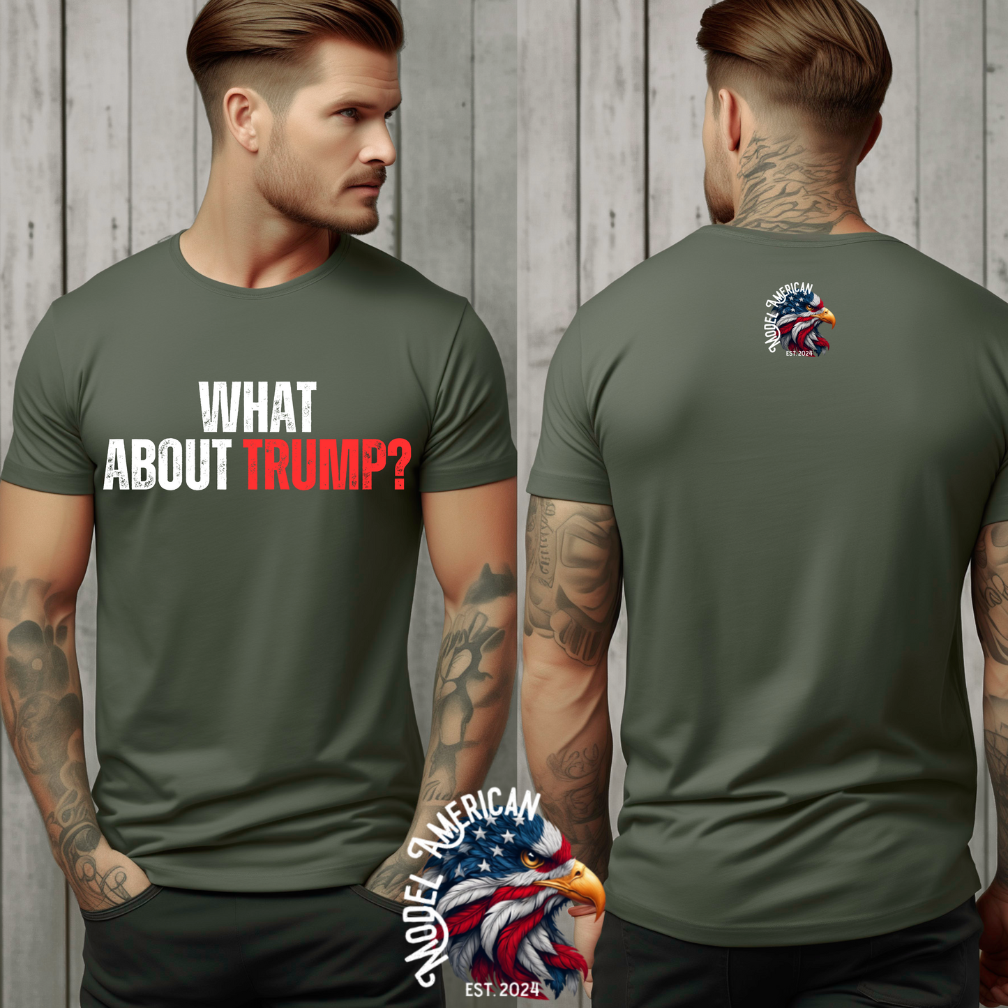 (MODEL AMERICAN) What about Trump?