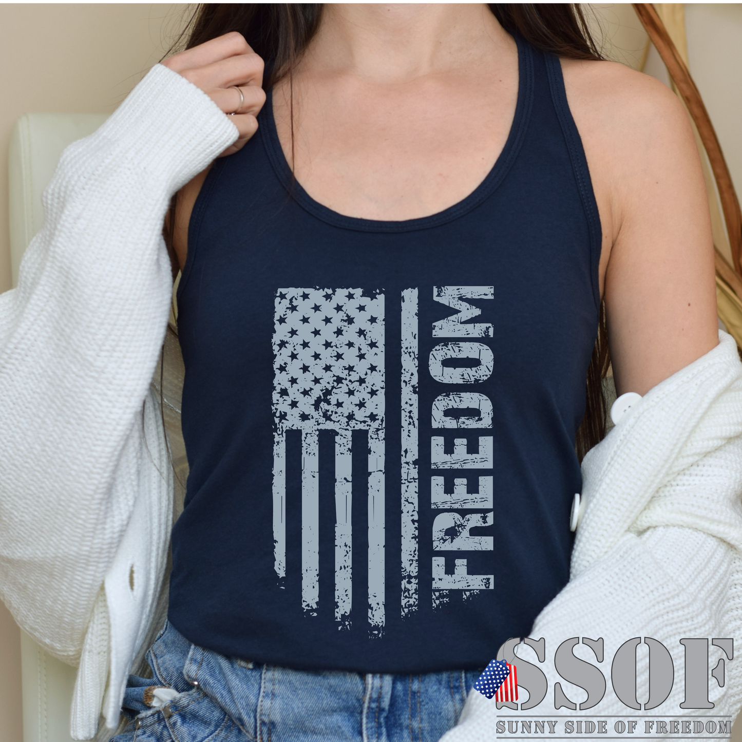 (SSOF) Freedom Flag one color no sun