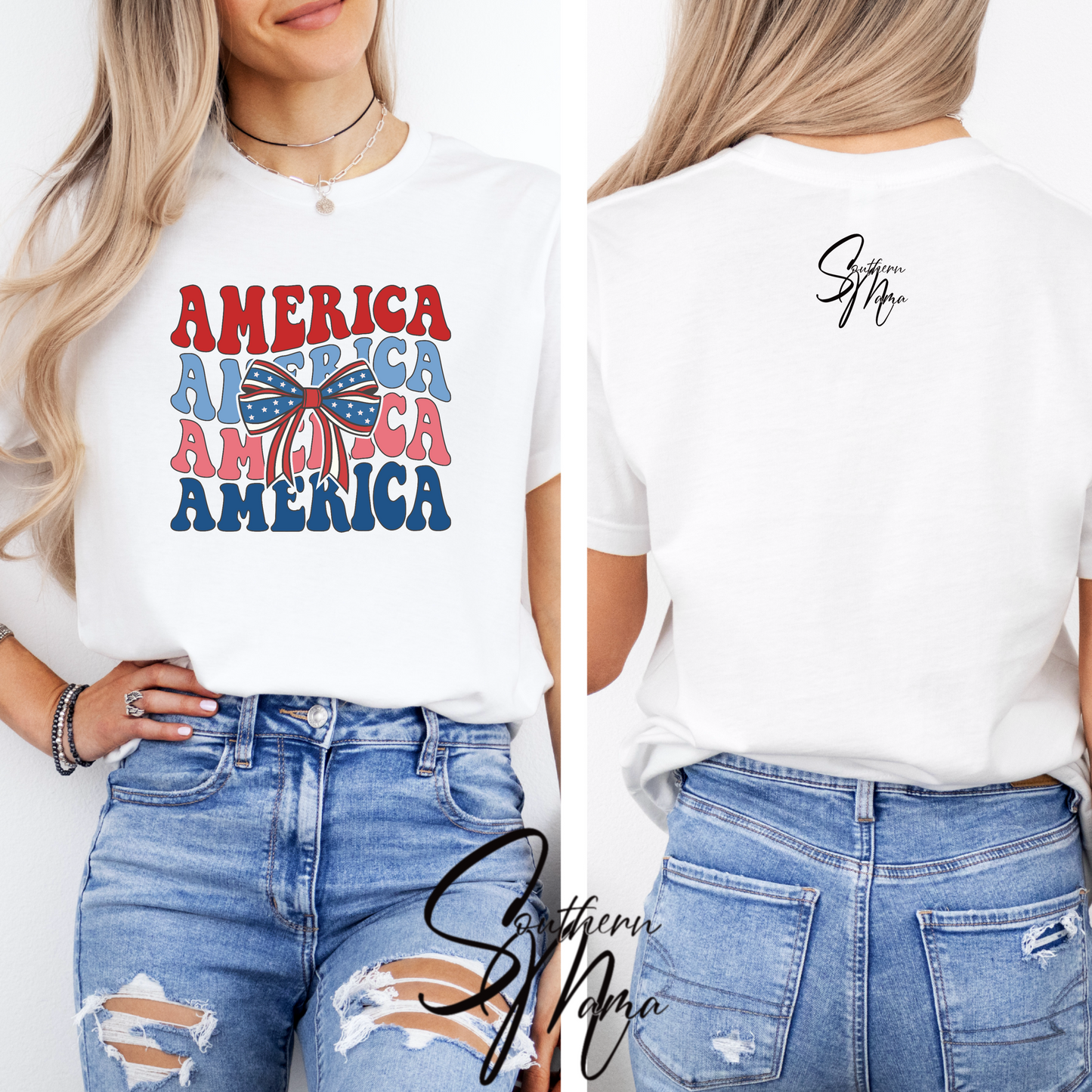 (SOUTHERN MAMA) AMERICA WITH BOW