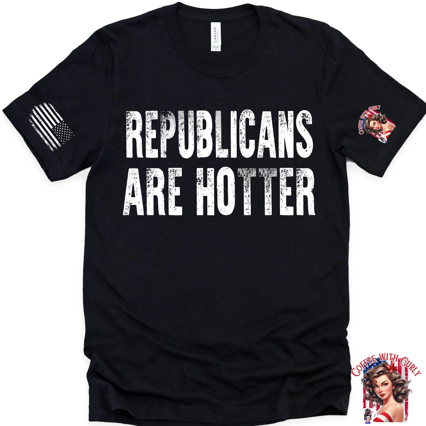 (COFFEE WITH CURLY) REPUBLICANS ARE HOTTER