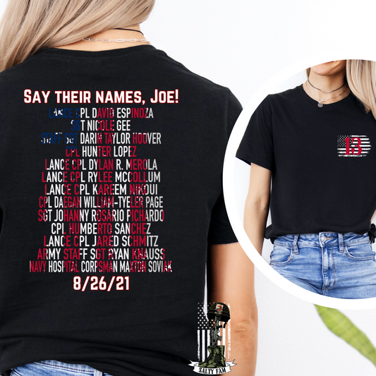 (SALTY FAM) 13 SAY THEIR NAMES JOE