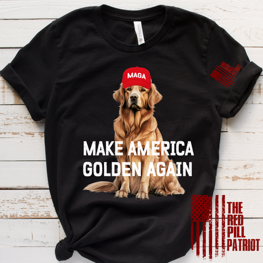 (THE RED PILL PATRIOT) MAGA GOLDEN