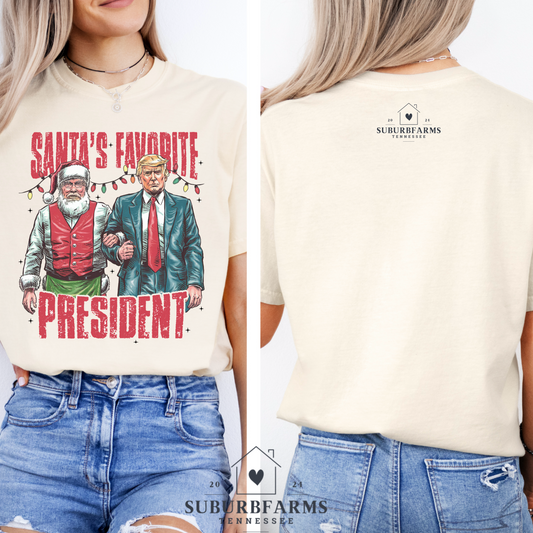 (SUBURBFARMS) SANTA’S FAVORITE PRESIDENT