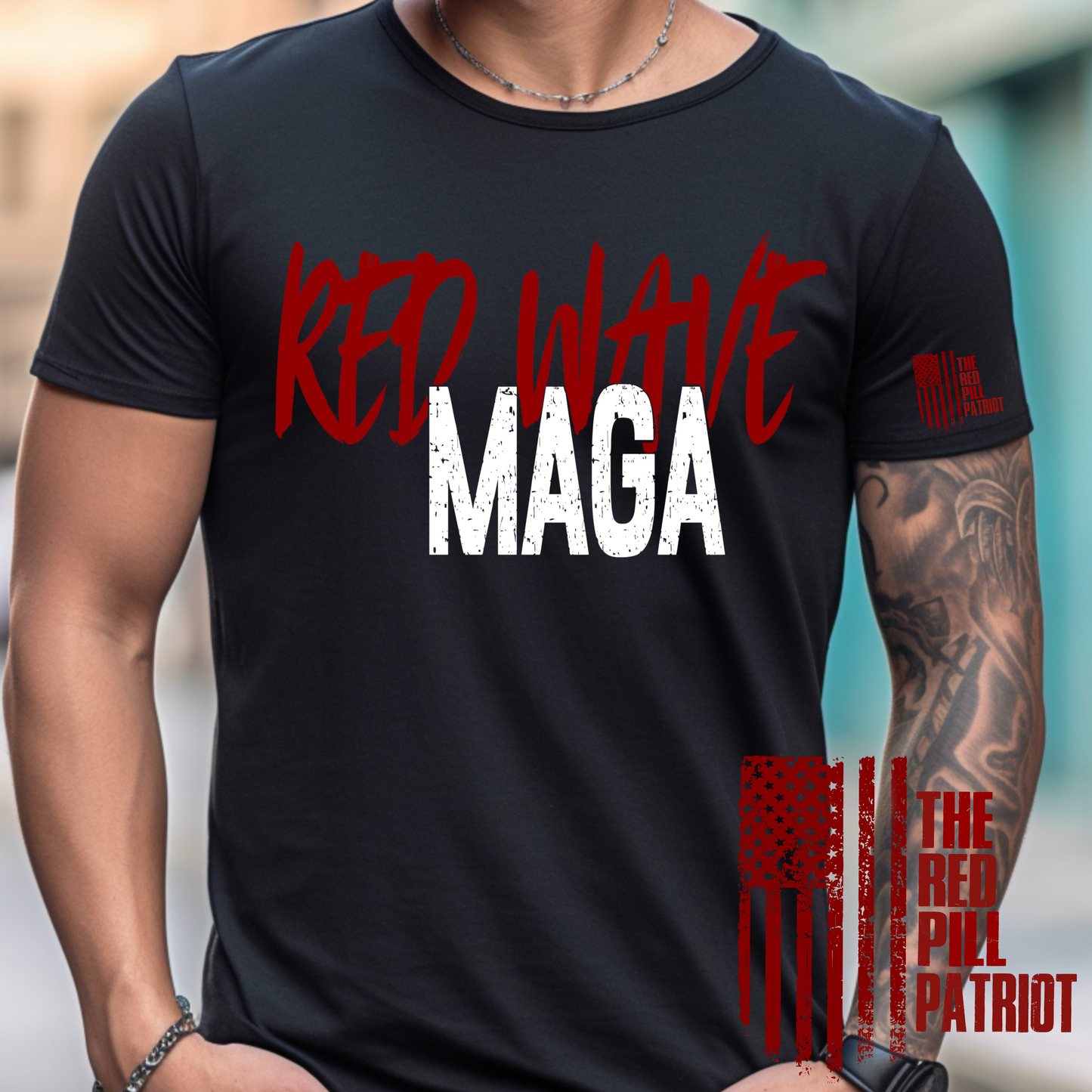 (THE RED PILL PATRIOT) RED WAVE MAGA