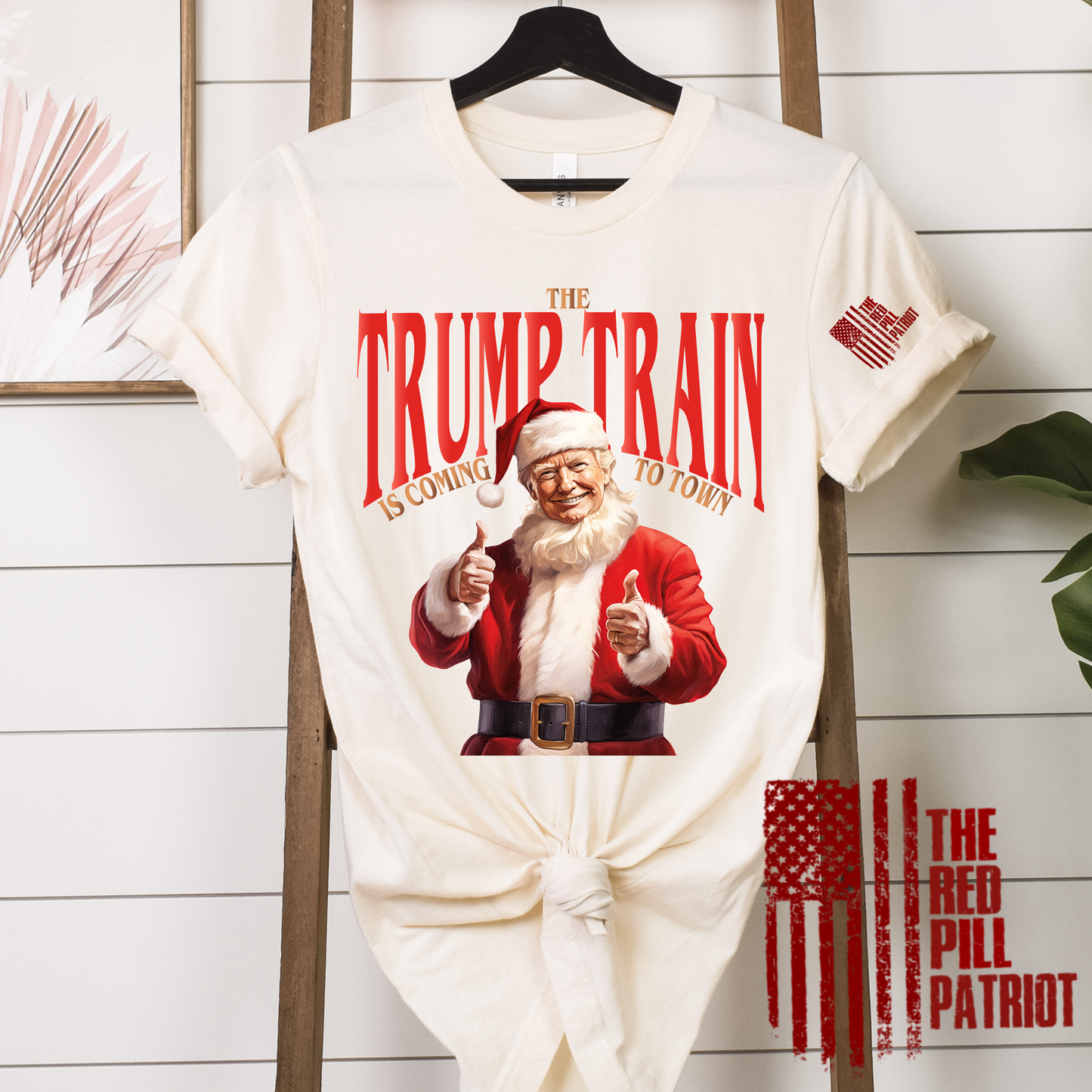 (THE RED PILL PATRIOT) TRUMP TRAIN CHRISTMAS