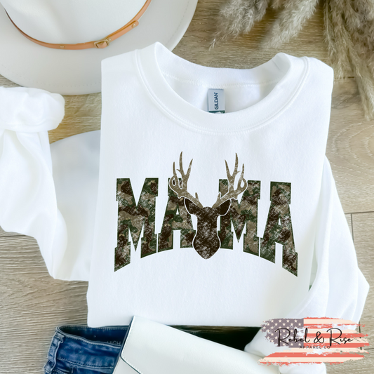 (REBEL & RISE) MAMA *DEER CAMO*