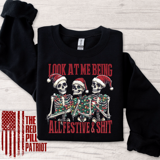 (THE RED PILL PATRIOT) FESTIVE & SHIT