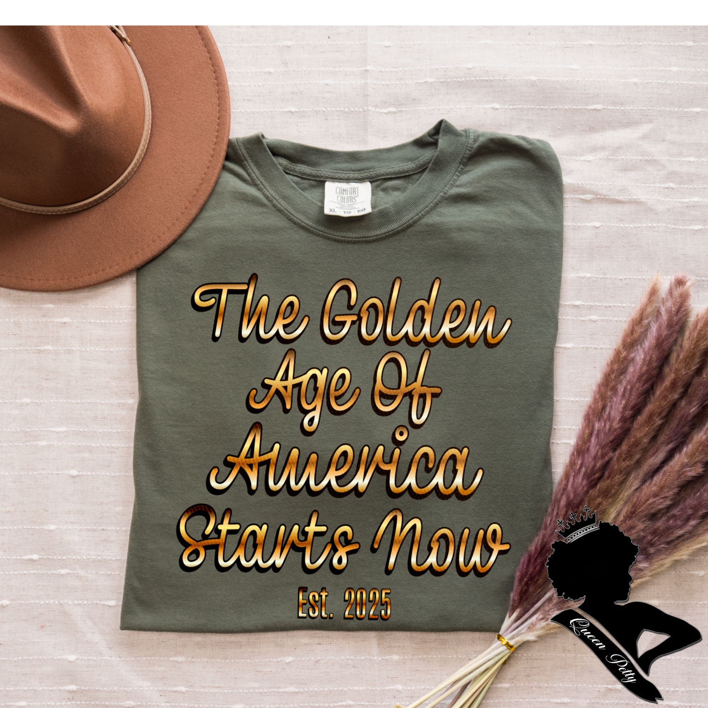 (QUEEN PETTY) GOLDEN AGE CURSIVE