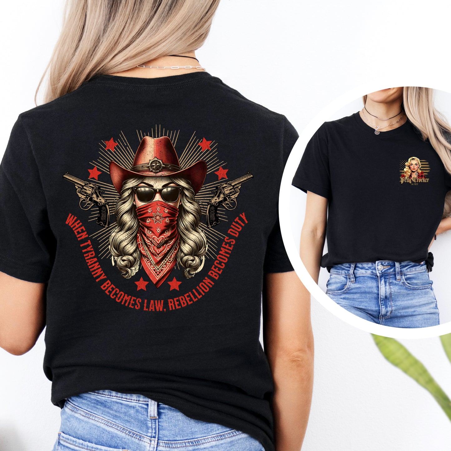 (PETTY CROCKER) *woman* WHEN TYRANNY