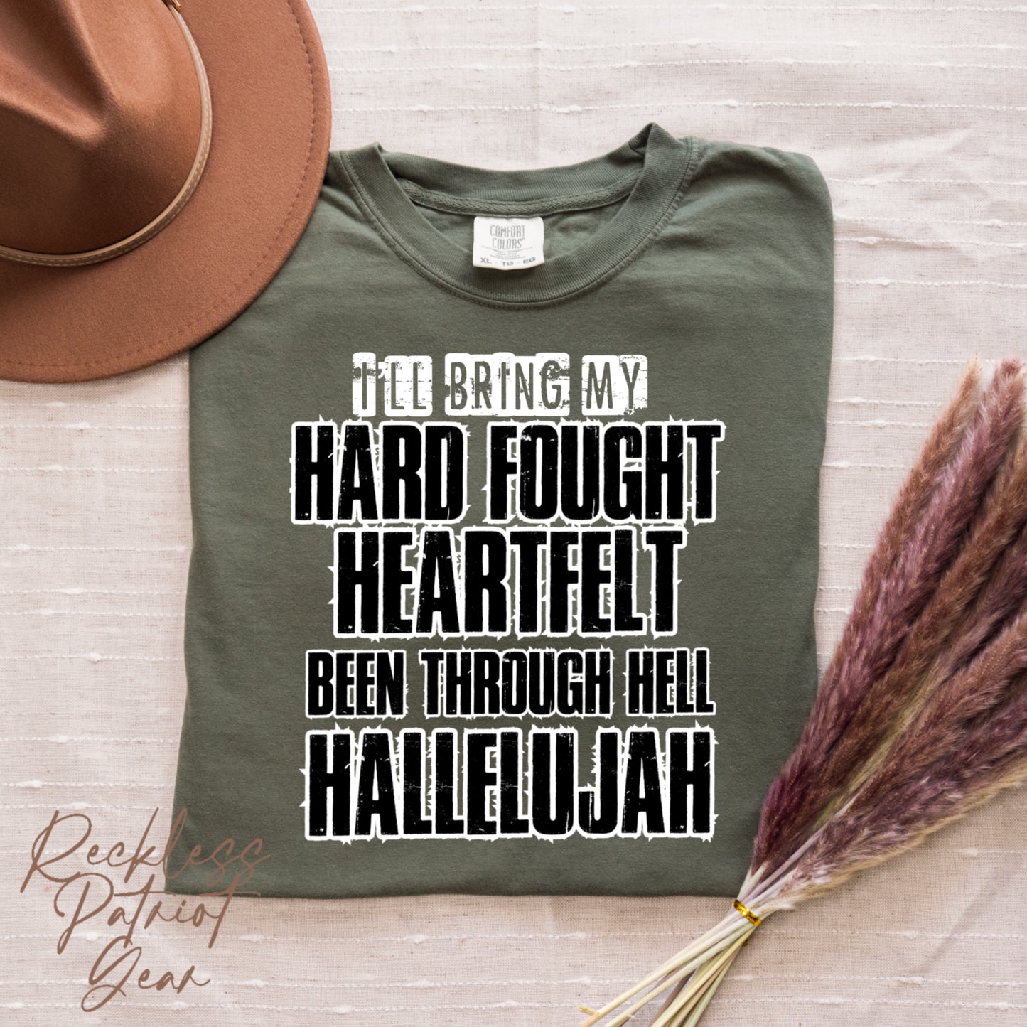 (RECKLESS PATRIOT GEAR) HARD FOUGHT HALLELUJAH