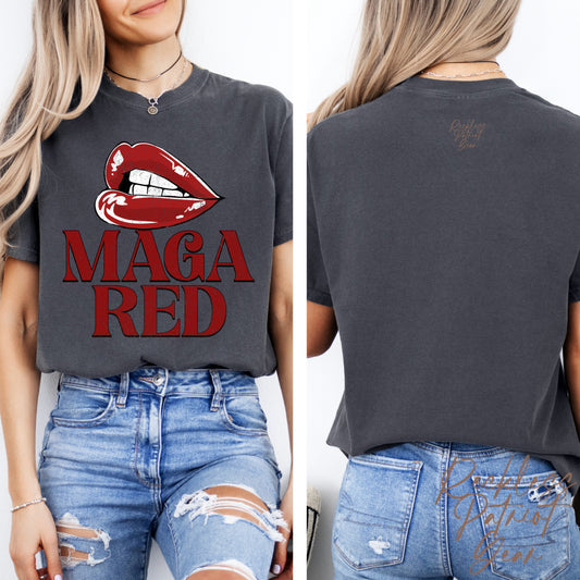 (RECKLESS PATRIOT GEAR) MAGA RED