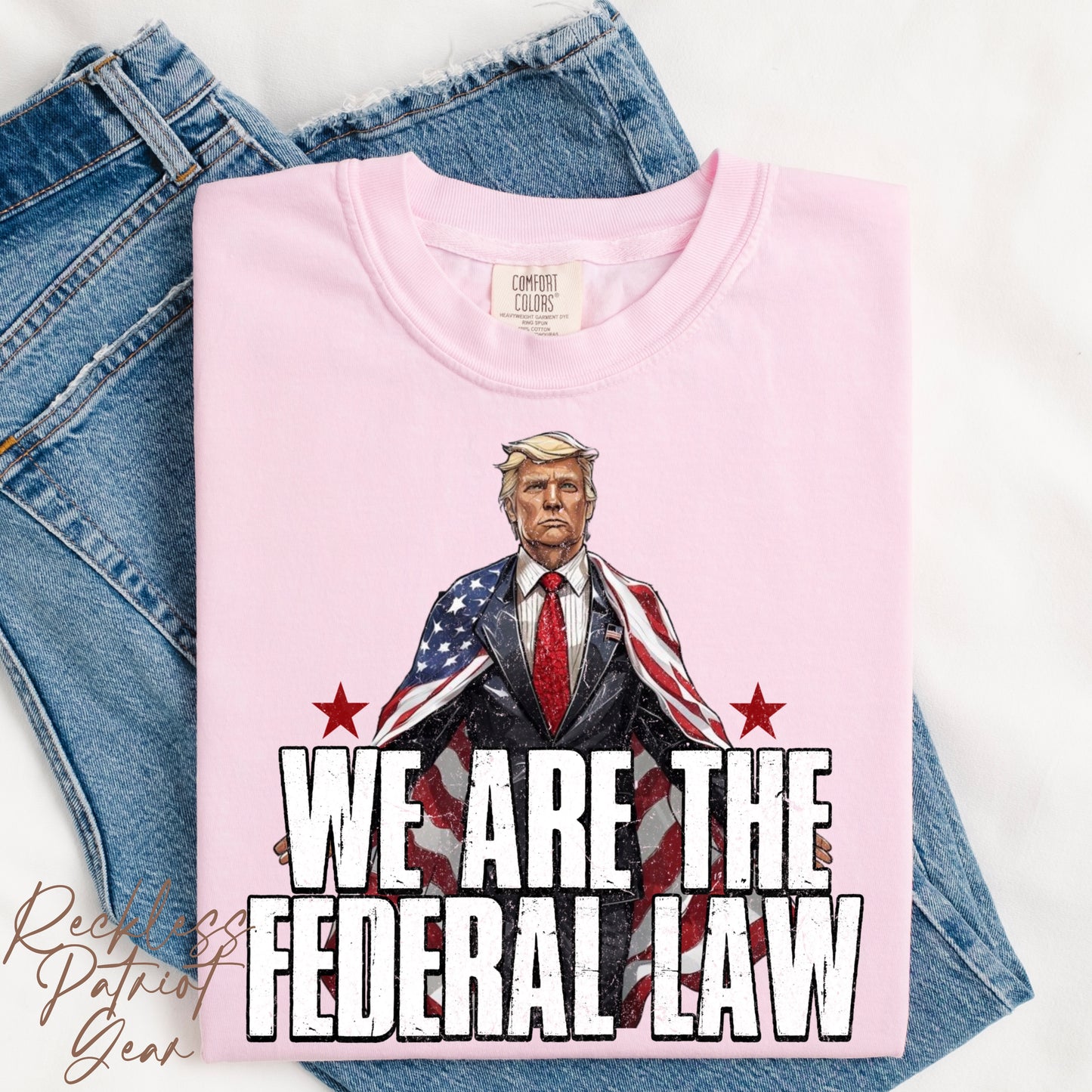 (RECKLESS PATRIOT GEAR) WE ARE THE FEDERAL LAW