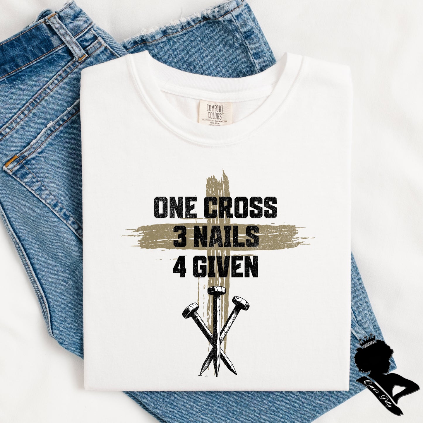 (QUEEN PETTY) ONE CROSS THREE NAILS